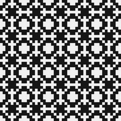 Abstract Cross Pattern Dots Logo generative computational art illustration