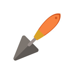 spatula gardening tool flat style icon