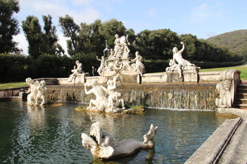 The fountain of Ceres, Caserta.