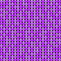 3D pink pattern. Geometric design  with shining jewelry beads. Pink beads background. Seamless vector illustration.