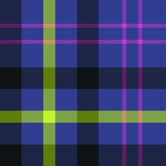 Seamless vector tartan pattern for fabric, textile, wrapping etc. Plaid background