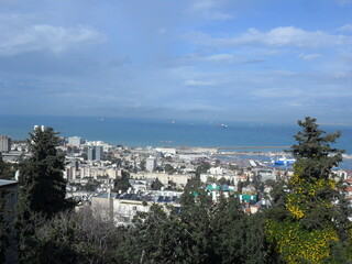 Fototapeta premium Hiking in the Golan Heights between the mine fields of Israel, Lebanon and Syria in the Middle East