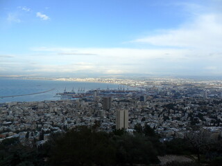 Hiking in the Golan Heights between the mine fields of Israel, Lebanon and Syria in the Middle East