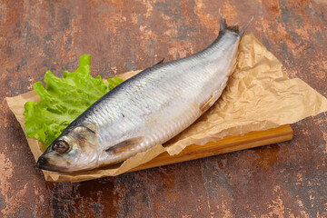 Salted herring fish