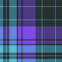 Seamless vector tartan pattern for fabric, textile, wrapping etc. Plaid background	