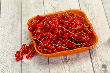 Sweet tasty fresh Red currant