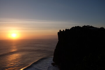 Sunset in Uluwatu Bali