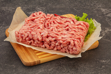 Minced meat - pork and beef