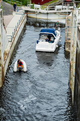 Brekke Schleusenanlage in Norwegen
