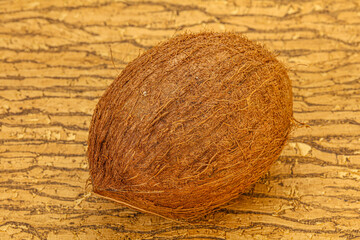 Dry sweet coconut with milk