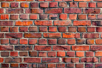 Fototapeta premium Old brick wall, Color