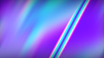 Iridescent holographic blurry foil background