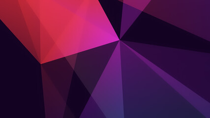Obraz premium Abstract geometric background with dynamic polygonal shapes