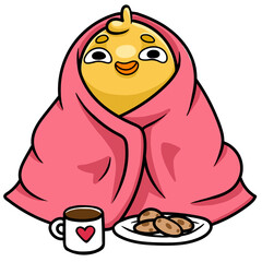 cute chicken cartoon