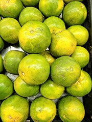 Orange in the market