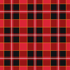 Seamless vector tartan pattern for fabric, textile, wrapping etc. Plaid background	