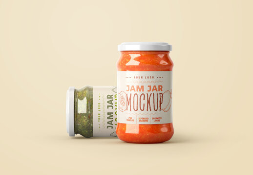 Jam Jar Mockups