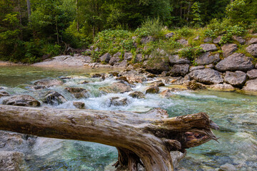 Fototapeta premium pure water in the Alps 
