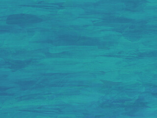 Wave Watercolor Paint Texture Grungy Bright Ocean Deep Blue