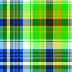 Seamless vector tartan pattern for fabric, textile, wrapping etc. Plaid background	