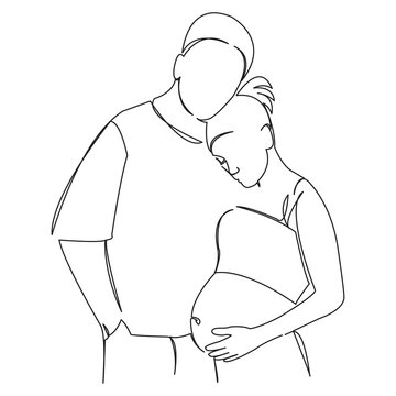 recommend clip art: pregnant couple