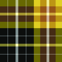 Seamless vector tartan pattern for fabric, textile, wrapping etc. Plaid background	