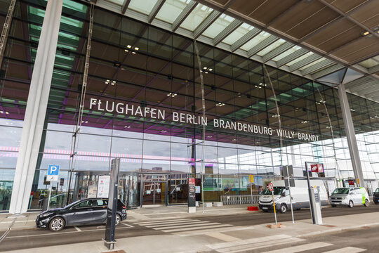 Berlin Brandenburg BER Willy Brandt Airport Terminal 1 in Germany