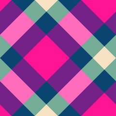 Seamless vector tartan pattern for fabric, textile, wrapping etc. Plaid background	