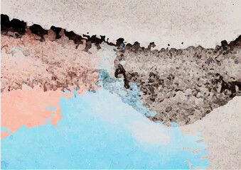 Abstract watercolor paint background