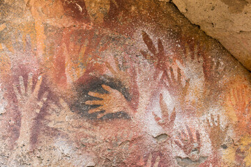 Ancient rock art in Patagonia