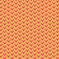 Seamless Repeatable Abstract Geometric Pattern