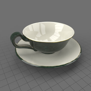 Tea cup and saucer