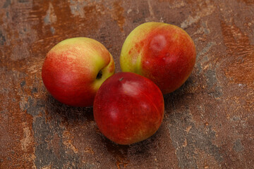 Sweet tasty fresh ripe apricots