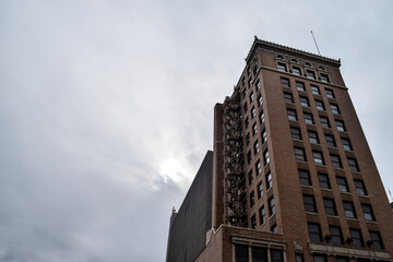 Shot of downtown Youngstown, Ohio