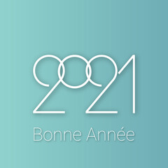 2021 - Bonne année - happy new year