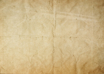 Old Vintage paper with Creased on it High Resolution Texture Background High Quality 