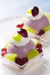 葡萄を使った夏のスイーツ