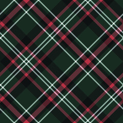 Seamless vector tartan pattern for fabric, textile, wrapping etc. Plaid background	