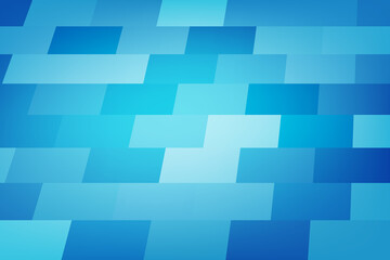 Blue rectangle, brick wall, illustration, background, design for business, illustration, web, landing page, wallpaper.