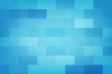 Blue rectangle, brick wall, illustration, background, design for business, illustration, web, landing page, wallpaper.