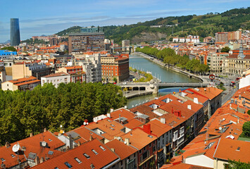 Bilbao City Panorama - Spain