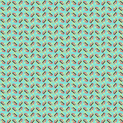 Seamless Repeatable Abstract Geometric Pattern