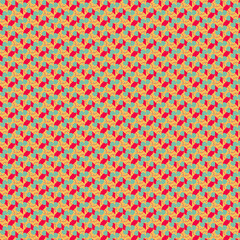 Seamless Repeatable Abstract Geometric Pattern