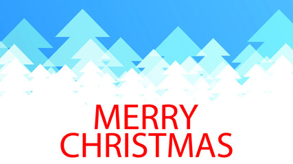 Merry Christmas card. Vector Illustration.Horizontal christmas posters, cards, headers, website.