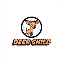DEER CHILD logo exclusive design inspiration