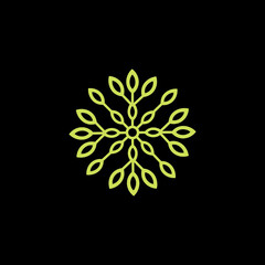 spiral flower logo exclusive design inspiration