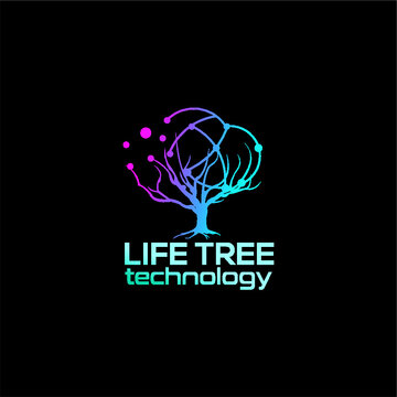 LIFE TREE TECHNOLOGY logo exclusive design inspiration