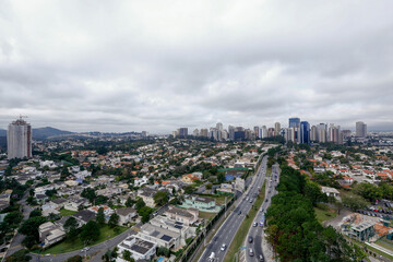 Aerial view of Alphaville condominium