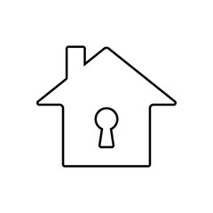 insurance icon element of security icon for mobile concept and web apps. Thin line insurance icon can be used for web and mobile. Premium icon on white background