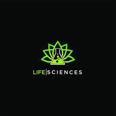 Balance Life Science logo exclusive design inspiration